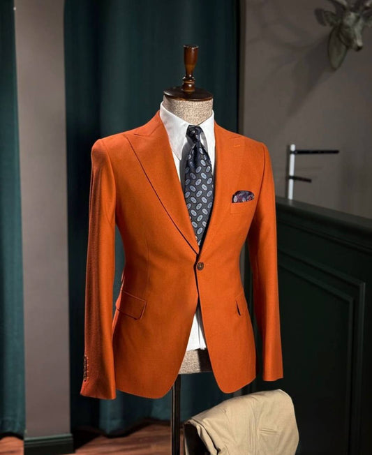 Men’s 2-Piece 1-Button Notch Lapel Suit