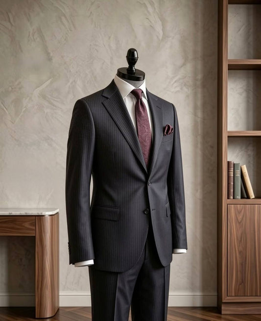Men’s 2-Piece 1-Button Notch Lapel Suit